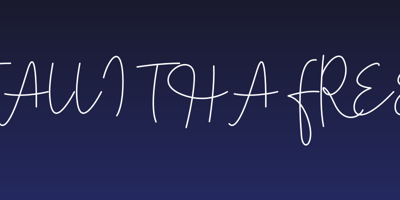 Tallitha Free Social Header