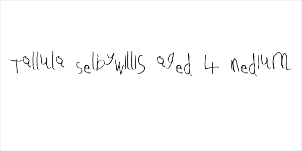 Tallula SelbyWillis aged 4 Medium Logo
