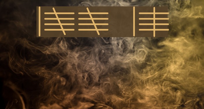 Tally Mark Example 3