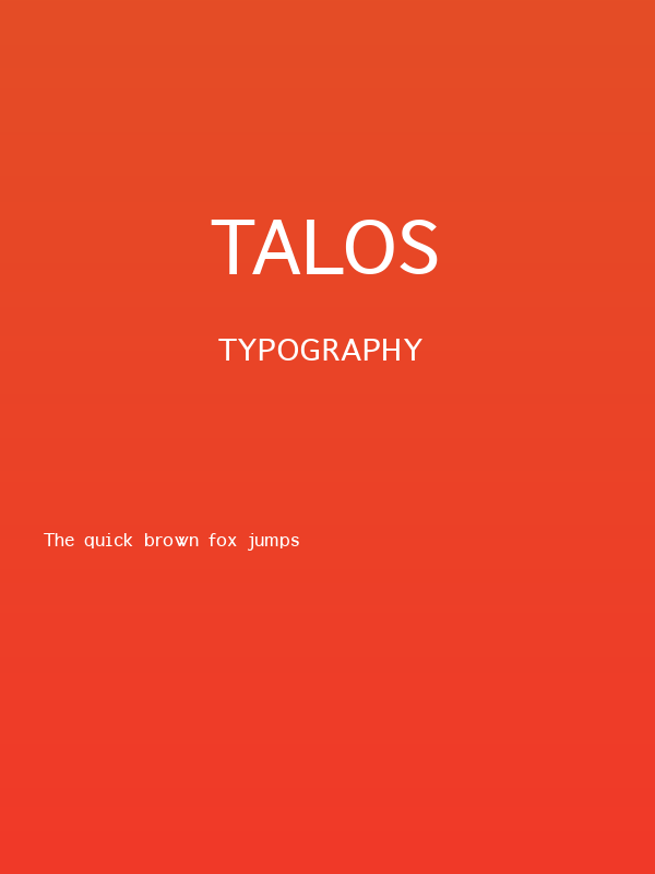 Talos Poster