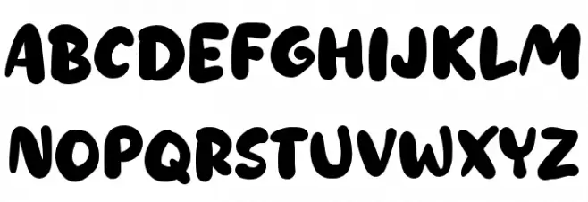 Tamaen フォント 大文字