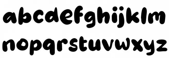 Tamaen フォント 小文字