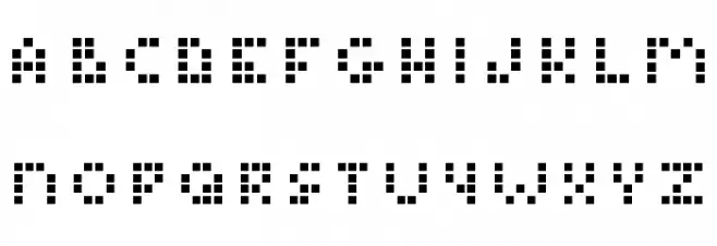 Tamagotchi Normal Caratteri MAIUSCOLE