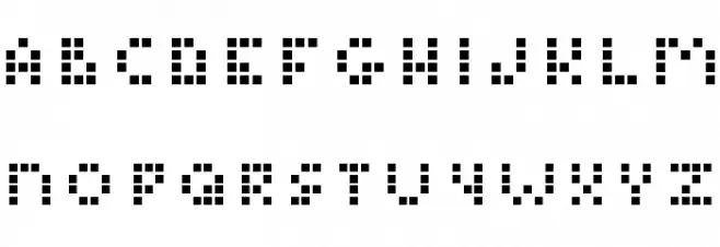 Tamagotchi Normal Polices MINUSCULES