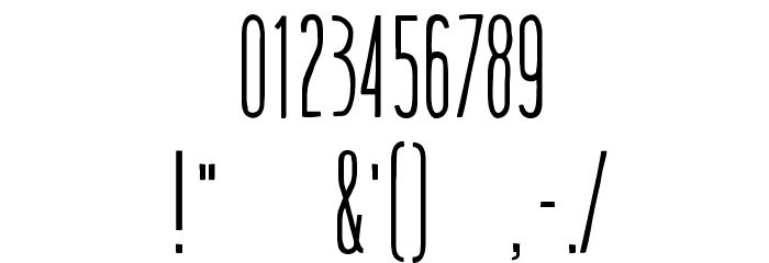 Tamales Regular Normal Upright Font OTHER CHARS