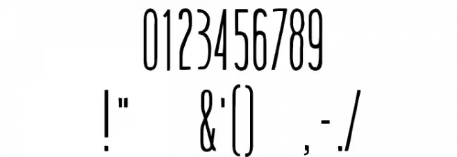 Tamales Regular Normal Upright Font OTHER CHARS