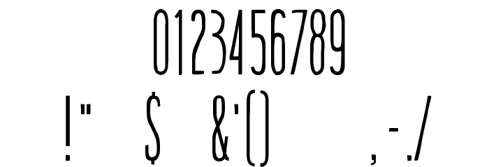 Tamales Regular Font OTHER CHARS
