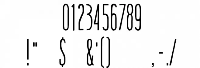 Tamales Regular Font OTHER CHARS