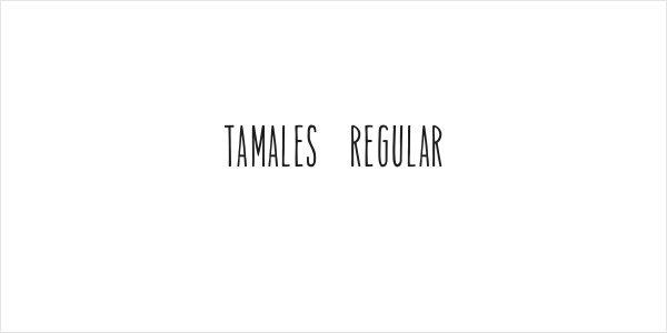 Tamales Regular Logo