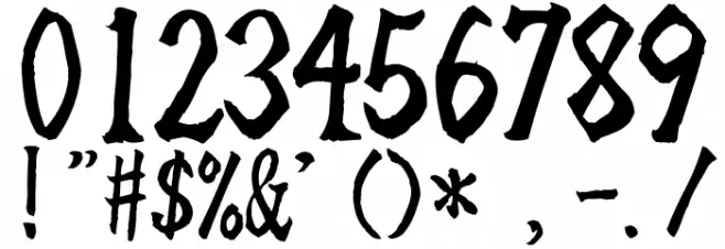 TamanegiKaisho v1.06 Font OTHER CHARS