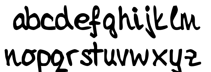TamaraImbri Font LOWERCASE
