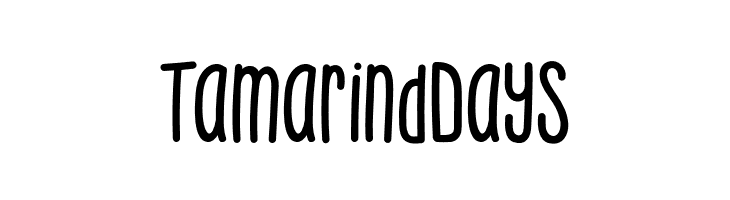 Tamarind Days  नि: शुल्क फ़ॉन्ट्स डाउनलोड