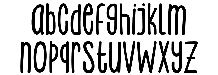 Tamarind Days Font LOWERCASE