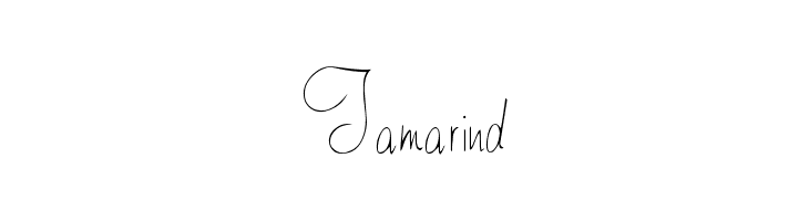Tamarind  Free Fonts Download