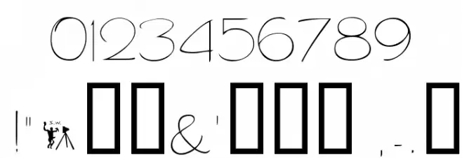 Tamarind Font OTHER CHARS