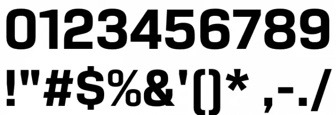 TambaSansDemo-Bold Font OTHER CHARS