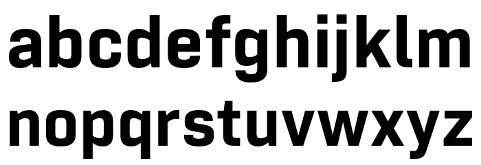 TambaSansDemo-Bold Font LOWERCASE