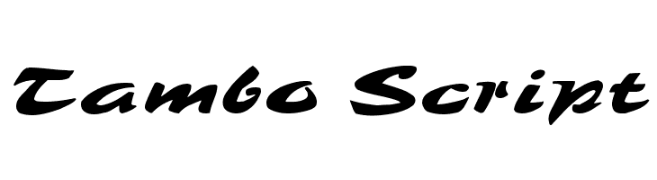 Tambo Script Font