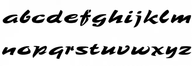 Tambo Script Polices MINUSCULES