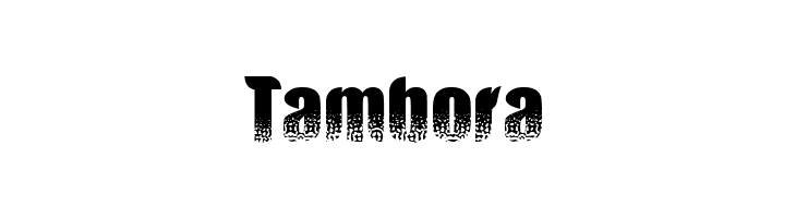 Tambora  नि: शुल्क फ़ॉन्ट्स डाउनलोड