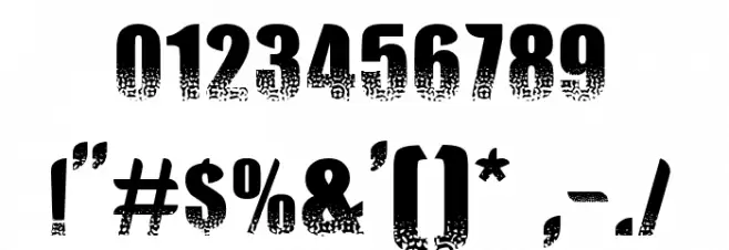 Tambora Font OTHER CHARS