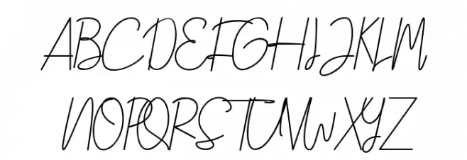 Tambora Font UPPERCASE