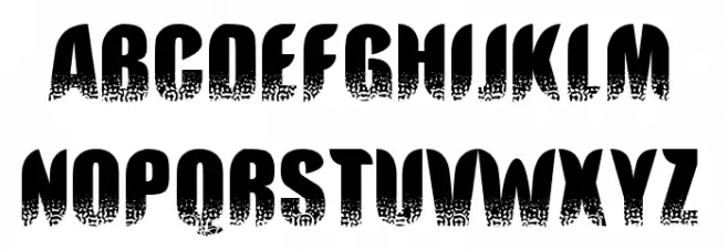 Tambora Schriftart Groß