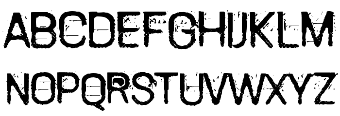 TamettePunkdomed Font LOWERCASE