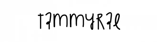 TammyRae  नि: शुल्क फ़ॉन्ट्स डाउनलोड
