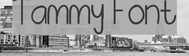 Tammy Font examples