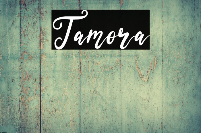 Tamora Example 3