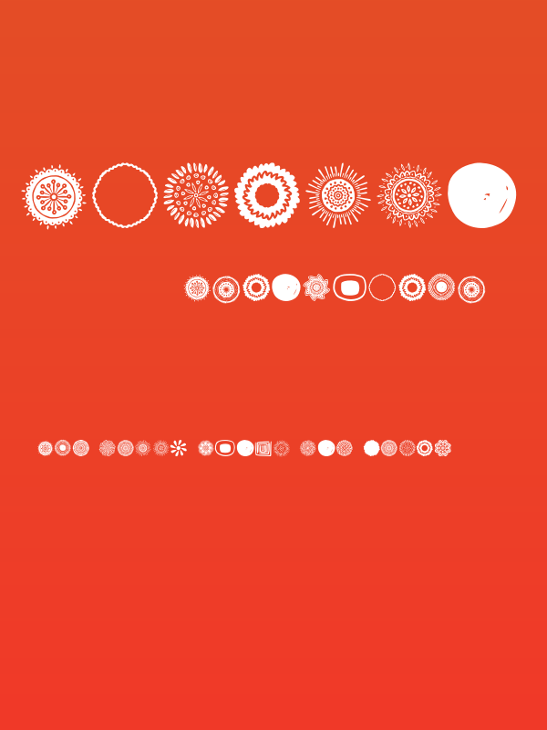 Tampico Symbols Poster