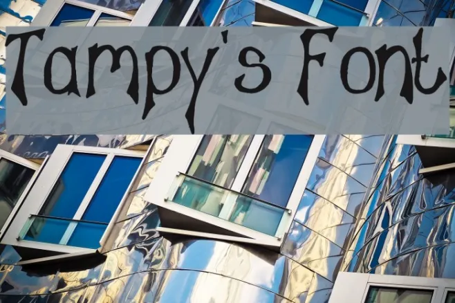 Tampy's Font Example 1