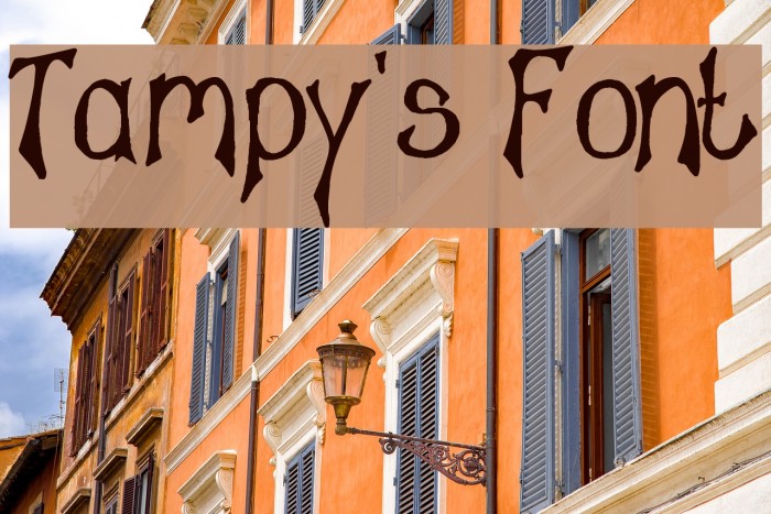 Tampy's Font Font examples