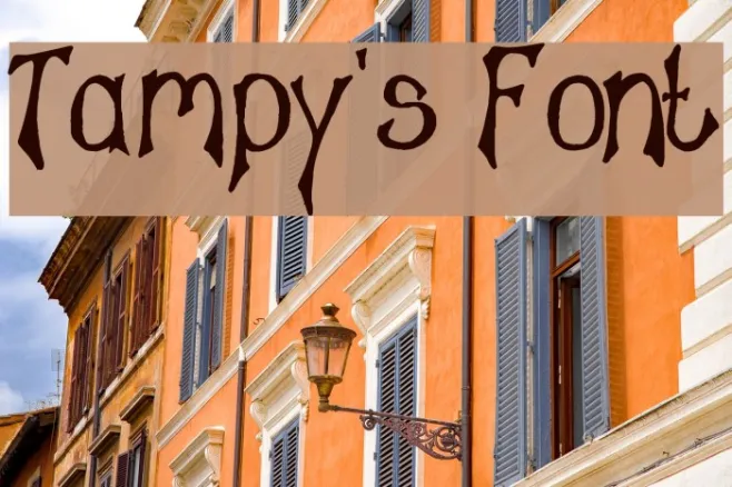 Tampy's Font Example 2