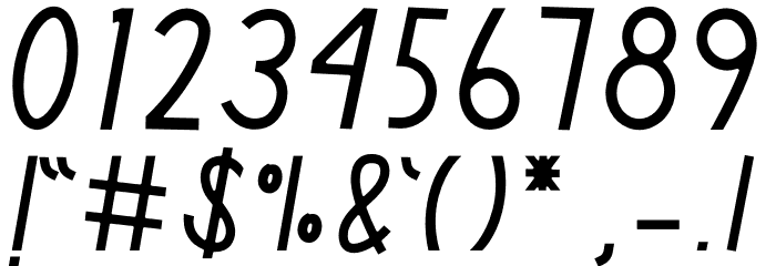 Tamword Font OTHER CHARS