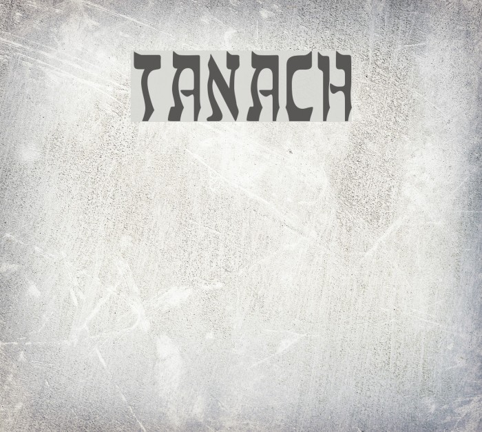 Tanach Font examples