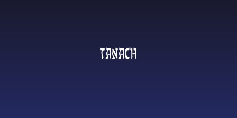 Tanach Social Header