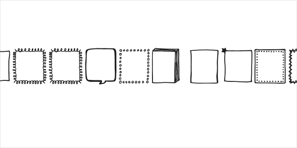 Tanaestel Doodle Frames Regular Logo