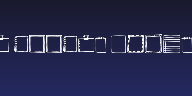 Tanaestel Doodle Frames Regular Social Header