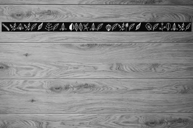 Tanaestel Doodle Leaves Regular Font examples