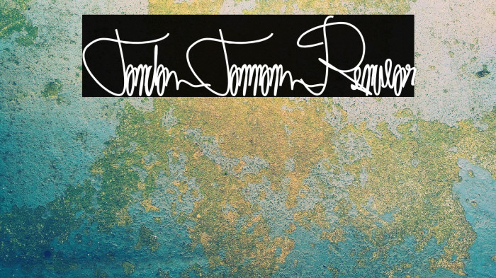 Tanda Tangan Regular Example 3