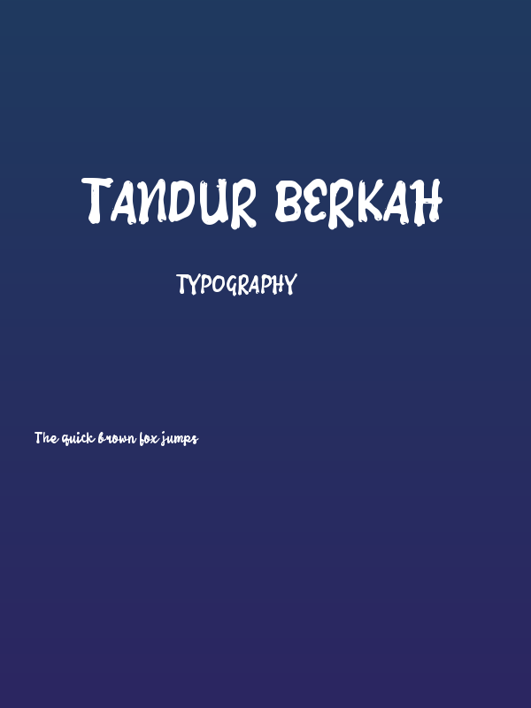 Tandur Berkah Poster