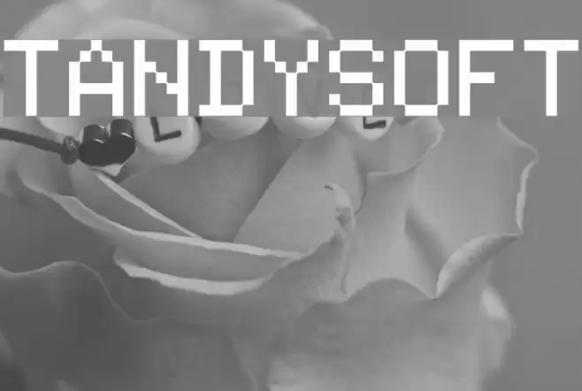Tandysoft Font examples