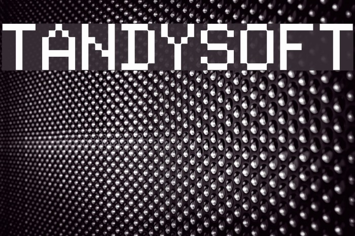 Tandysoft フォント examples