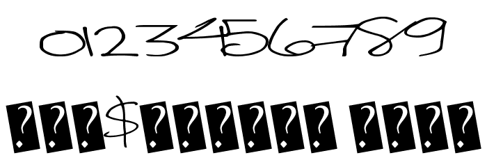 TangentPrint Font OTHER CHARS