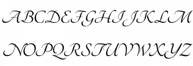 Tangerine Bold Шрифта ВЕРХНИЙ