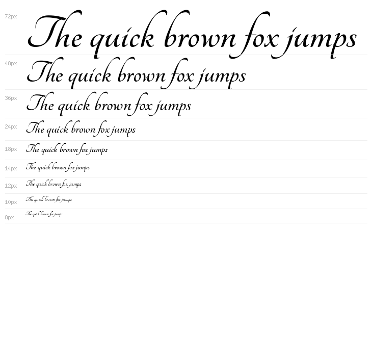 Tangerine Bold Waterfall