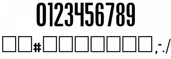 Tangerine XCn Tim2 Font OTHER CHARS