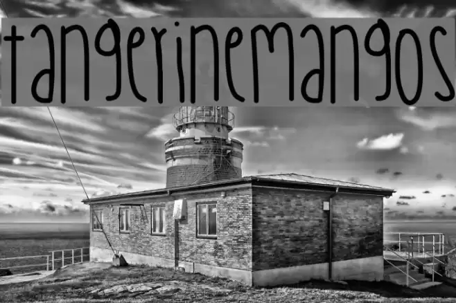 TangerineMangos Font examples